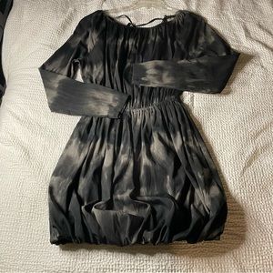 Converse One Star Bubble Skirt Tie Dye Dress size Medium